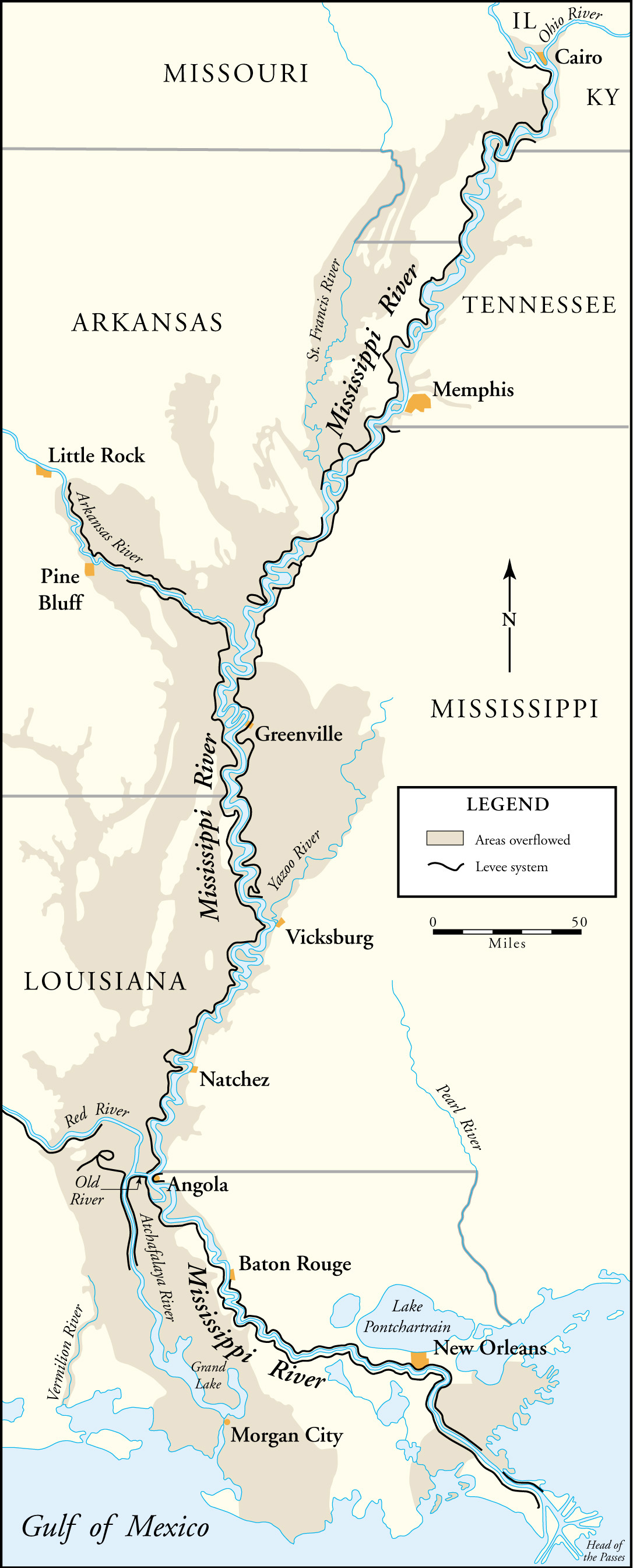 Mississippi River Flood 1927